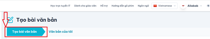 Ảnh chụp màn hình trang đăng ký